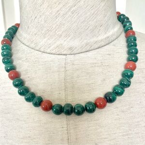 Malachite and Jasper necklace